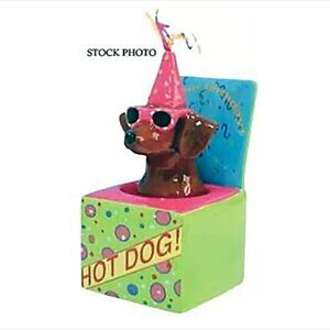 Westland Diggity Sunglasses Dog In A Box Bobble Head = SUPER RARE